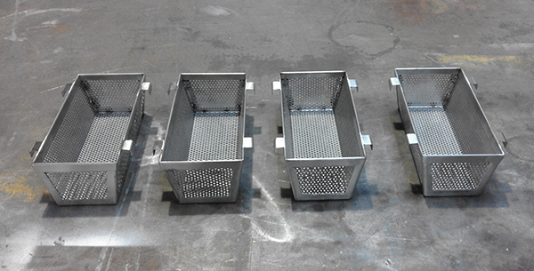 Stainless Steel Mesh Catchment Baskets