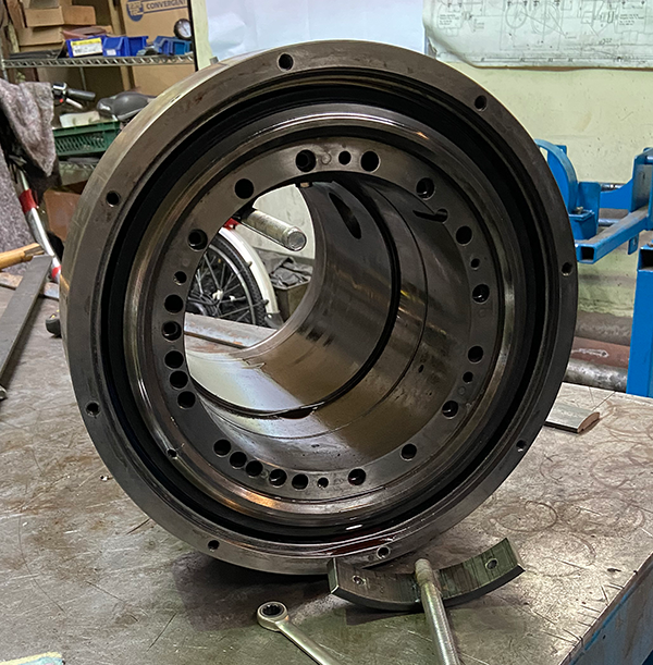 Repairs to machined unit